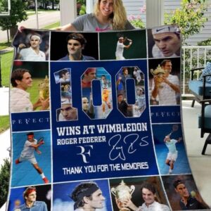 Roger Federer Quilt Blanket  Limited Quilt Blanket